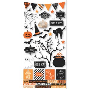 Happy Haunting 6 X 12 Sticker Sheet