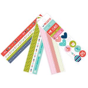 Holly Jolly Christmas Collection Washi Stickers