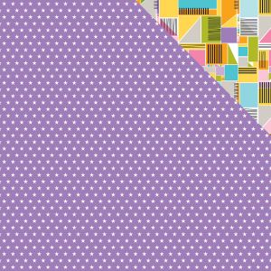 Oh My Stars Collection 12 X 12 Double Sided Paper Plum Stars
