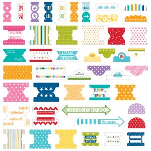 Oh My Stars Collection Tabbies Colorful