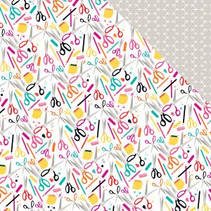 Illustrated Faith Bright and Brave Collection 12 X 12 Double Sided Paper Artsy