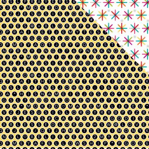 Illustrated Faith Bright and Brave Collection 12 X 12 Double Sided Paper Typed