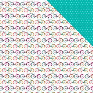 Illustrated Faith Bright and Brave Collection 12 X 12 Double Sided Paper Geared up for Jesus