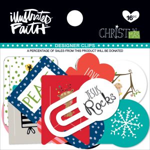 Illustrated Faith Christmas Collection Designer Clips