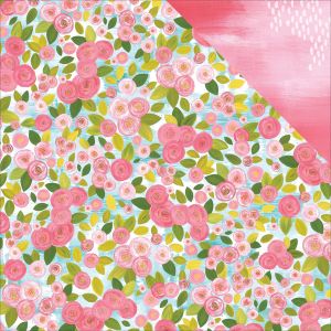 Illustrated Faith You are Loved Collection 12 X 12 Double Sided Paper Eden