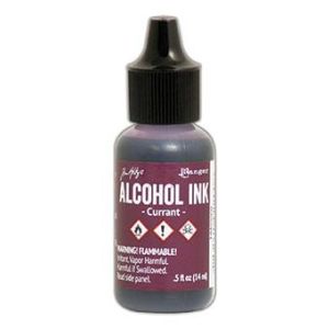 Ranger Tim Holtz Alcohol Ink .5oz Currant 1 Pack of 6 Piece