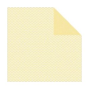 Snap Color Vibe Collection Lights 12 X 12 Double Sided Paper Buttercup