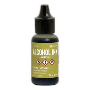 Ranger Tim Holtz Alcohol Ink .5oz Willow 1 Pack of 3 Piece