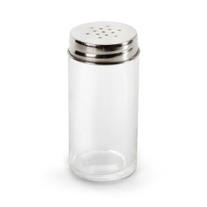 Salt And Pepper Shakers Glass 1.8 X 4 Inches