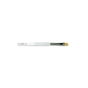 Royal Langnickel Soft Grip Golden Taklon Angular Brush 0.5 Inch