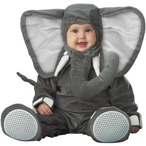InCharacter Costumes Baby s Lil Elephant Costume Grey Small 0 6 Months