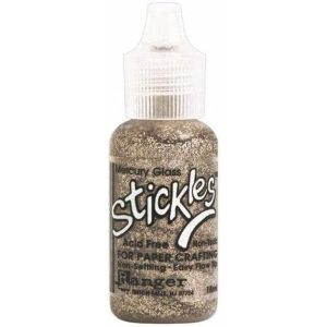 Ranger Stickles Glitter Glue .5oz Mercury Glass 1 Pack of 5 Piece