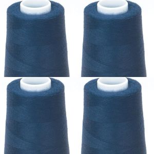 Spinrite Coats Surelock Overlock Thread 3 000yd Navy 1 Pack of 4 Piece