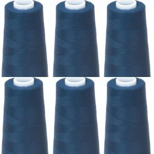 Spinrite Coats Surelock Overlock Thread 3 000yd Navy 1 Pack of 6 Piece