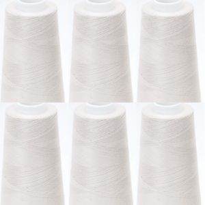 Spinrite Coats Surelock Overlock Thread 3 000yd Natural 1 Pack of 6 Piece