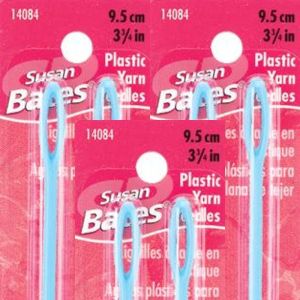 Spinrite Susan Bates Plastic Yarn Needles 3.75 inch 1 Pack of 3 Skein