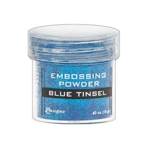 Ranger Embossing Powder Blue Tinsel 1 Pack of 3 Piece