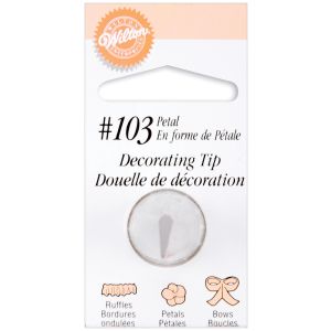 Wilton Decorating Tip 103 Petal 1 Pack of 1 Piece