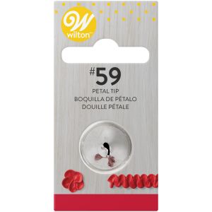 Wilton Small Petal Cake Decorating Tip 59 1 Pack of 1 Piece