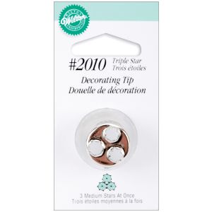 Wilton Decorating Tip2010 Triple Star 1 Pack of 1 Piece