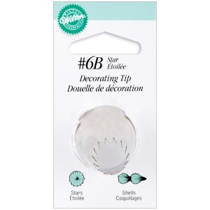 Wilton Decorating Tip-#6B Star