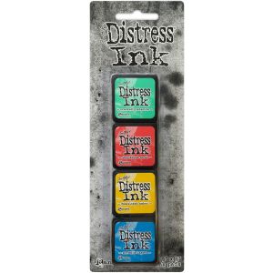 Ranger Tim Holtz Distress Mini Ink Pads Kit 13 1 Pack of 6 Piece