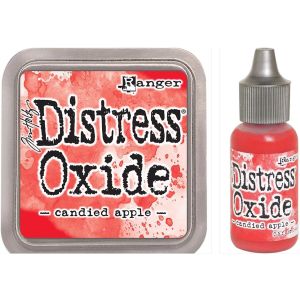 Ranger Candied Apple Distress Oxide Pad And Reinker Lot Tim Holtz Bundle