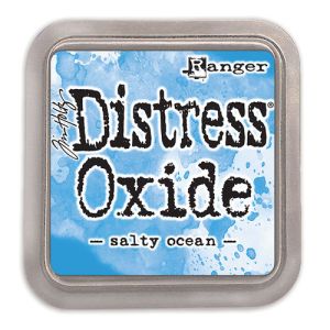 Ranger Tim Holtz Distress Oxides Ink Pads Salty Ocean 1 Pack of 3 Piece
