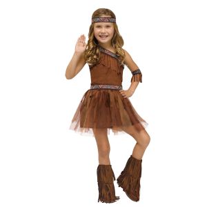 Girls Give Thanks Toddler Costume Multicolor Large 3T 4T