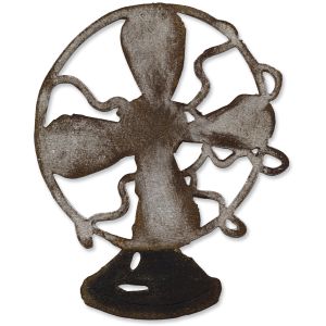 Sizzix Tim Holtz Alterations Collection Bigz Die Vintage Fan 