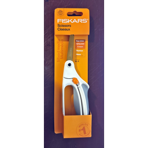 Fiskars Easy Action Titanium Scissors 8 Inch 1 pack of 1 piece