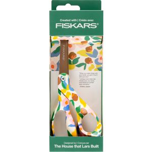 Fiskars Created With Fiskars Designer Scissors 8inches Playful Posies By House That Lars Built 1 Pack of 1 Piece