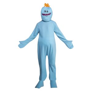 Adult Rick And Morty Mr. Meeseeks Costume Medium