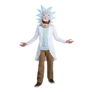 Adult Rick And Morty Rick Costume Large 12 14
