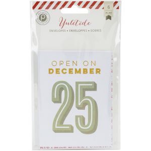 Yuletide Collection Christmas Mini Foil Envelopes