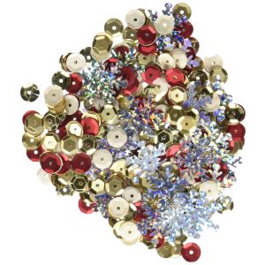 Yuletide Sequs For Scrapbooking
