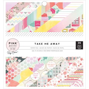 American Craft Pk Paislee Take Me Away Collection 6 X 6 Paper Pad
