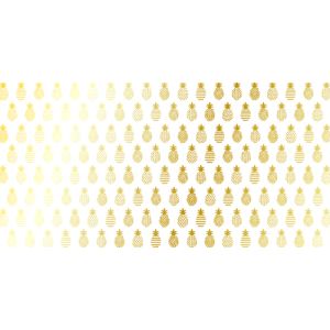 12 X 24 Inch Gold Pineapple Acetate Specialty Paper By Die Cuts With A View
