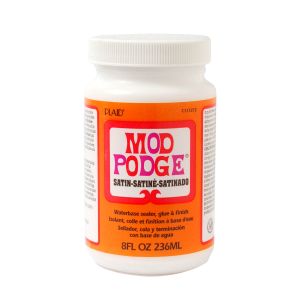 Plaid Mod Podge Waterbase Sealer Glue And Finish Satin 8 Ounce