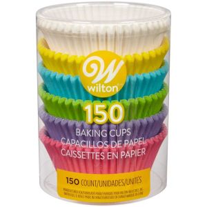 Wilton Pastel Rainbow Cupcake Liners 150Count 1 Pack of 1 Piece