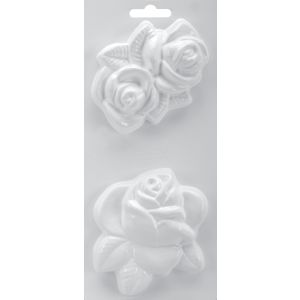 Soapsations Soap Molds Rose And Double Rose 4 X 9 Inches
