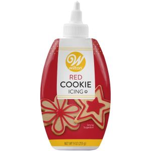 Wilton Red Cookie Icing - 9 oz