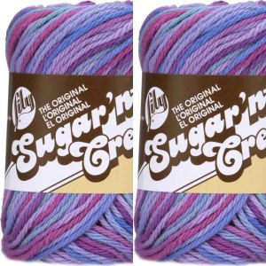 Spinrite Lily Sugar n Cream Yarn Ombres Jewels 1 Pack of 2 Skein