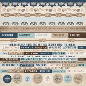 High Tide Cordstock Sticker Sheet