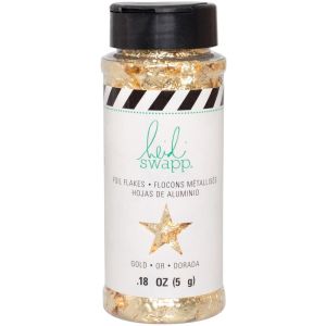 Magnolia Lane Embellishment Bottle Of Gold Foil Flakes