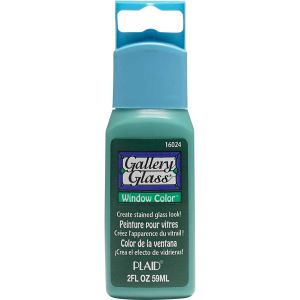 Plaid Gallery Glass Window Color In Assorted Colors 2 Oz Ivy Green