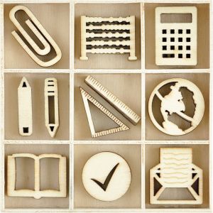 Themed Mini Wooden Flourishes Classroom