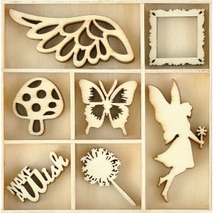 Themed Mini Wooden Flourishes Make A Wish