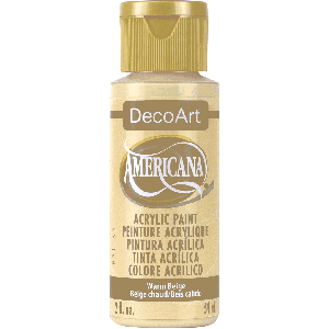 DecoArt Americana Acrylic Paint 2oz Warm Beige