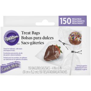 Wilton Clear Confectionary Bags 150Count 1 Pack of 1 Piece